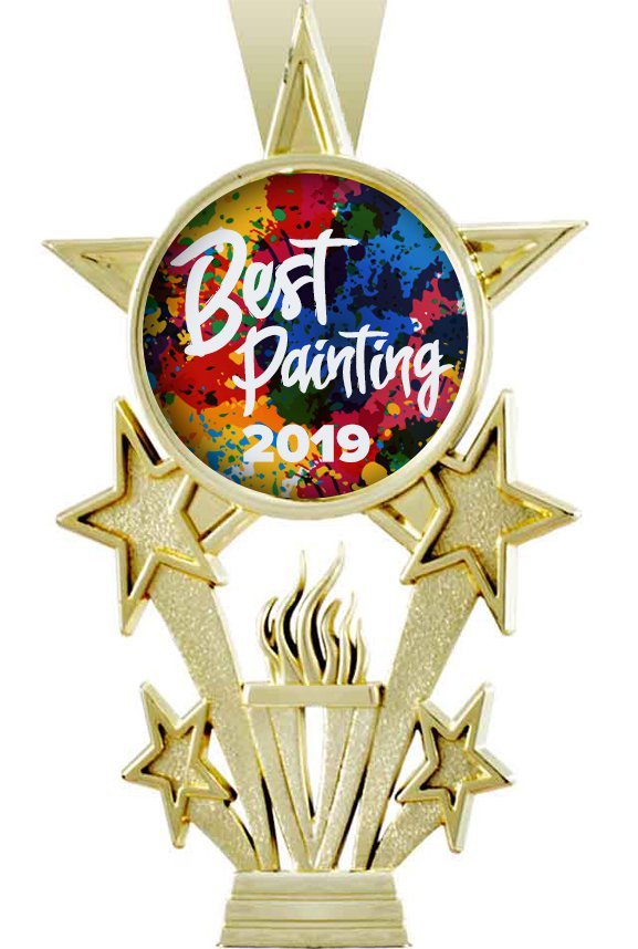 Best Painting Trophy Mock