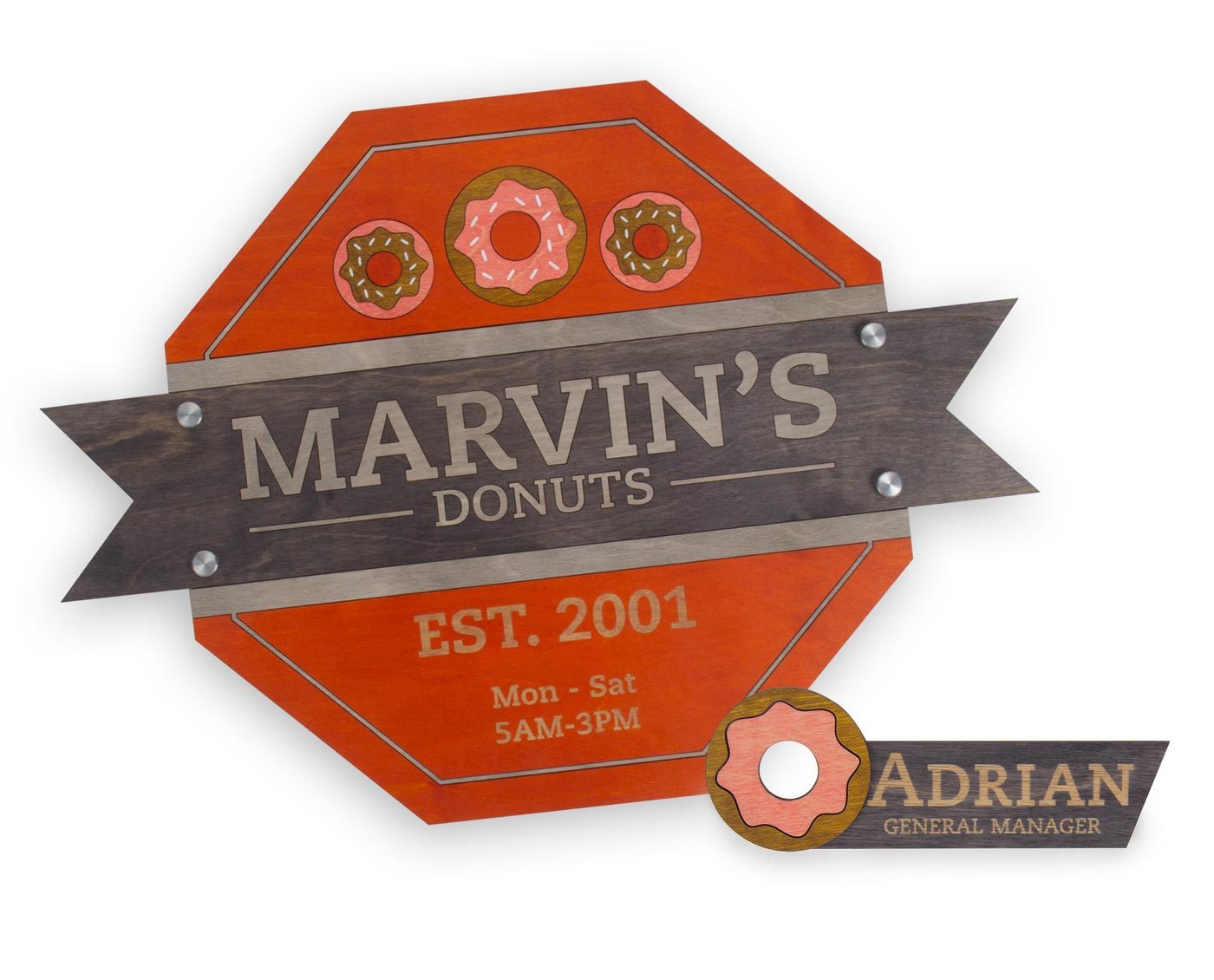 Donut Shop Large Adrian Tag Comp Donut Shop Large Adrian Tag Comp