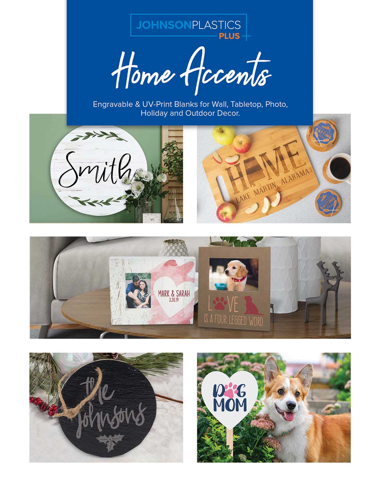 cover of home accents products brochure