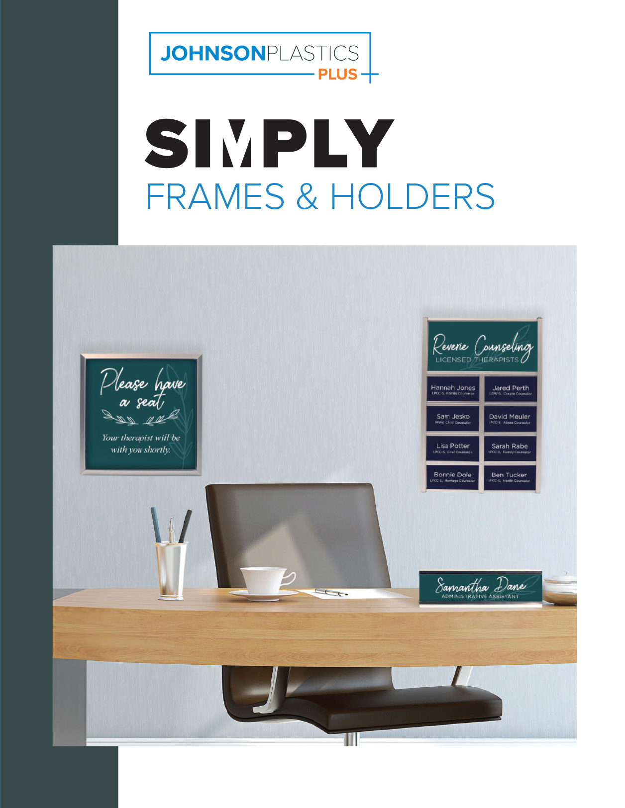 cover of simply frames products brochure