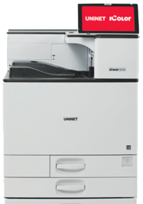 front view of large Uninet printer