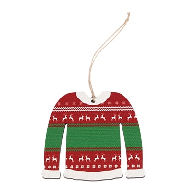 ugly sweater ornament