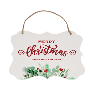 personalized holiday berries sign