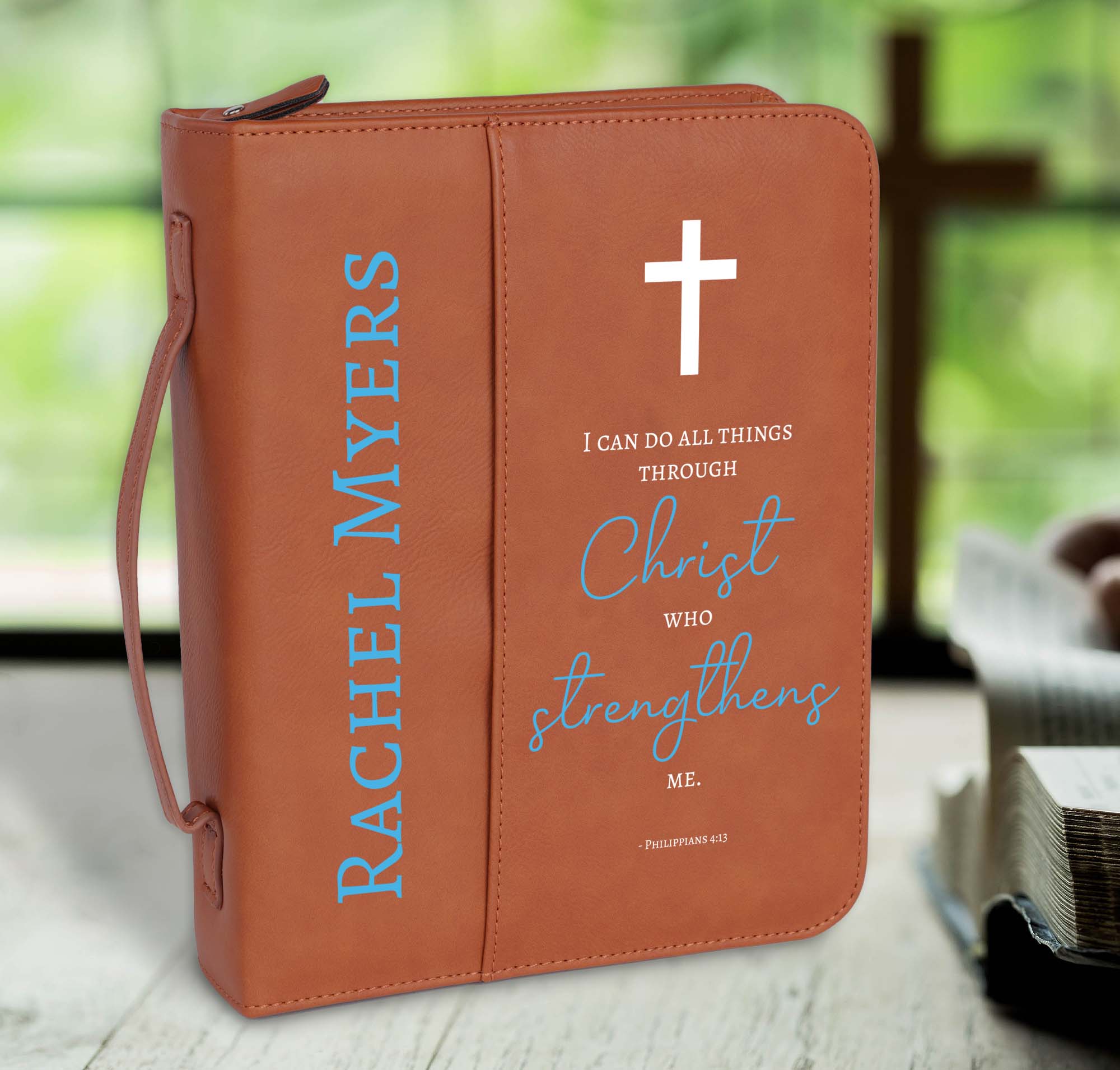 personalized bible cover