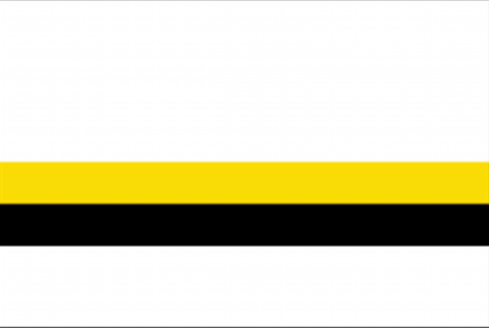 white yellow and black color swatch