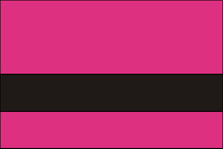 ribbon pink and black color swatch