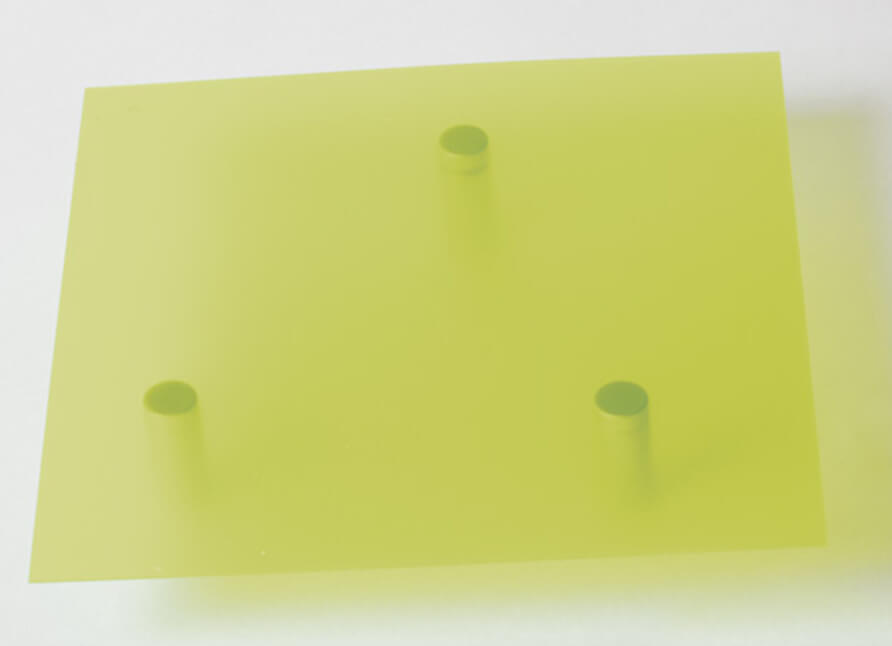 translucent yellow color swatch