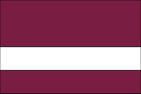 burgundy and white color swatch