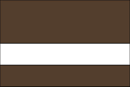 medium brown and white color swatch