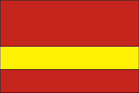 red and yellow color swatch