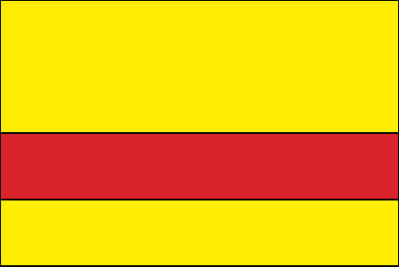 yellow and red color swatch