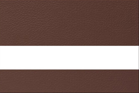 tobacco leather and white color swatch