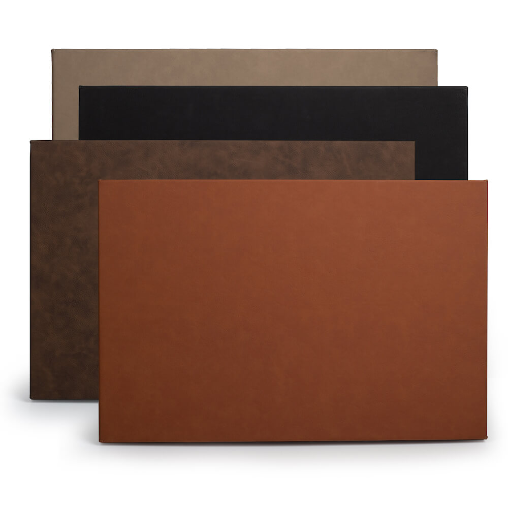 12x18 wall frames in four different color options