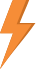 Orange lightning bolt image