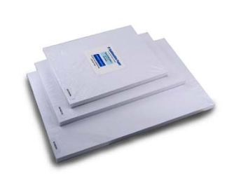 stack of different sizes of white paper